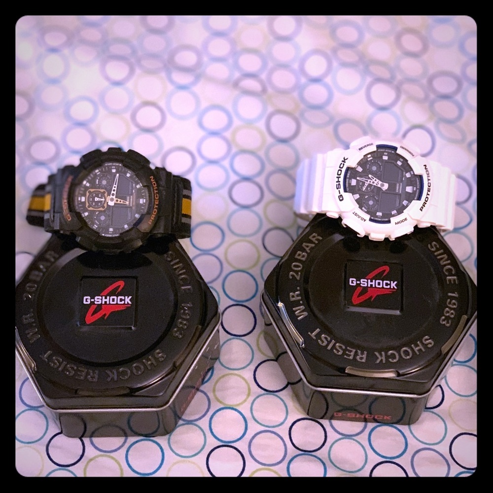 G shock watches bundled